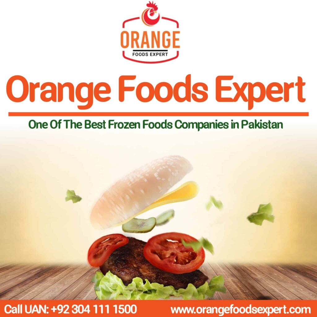Frozen Foods Store of Orange Foods Expert