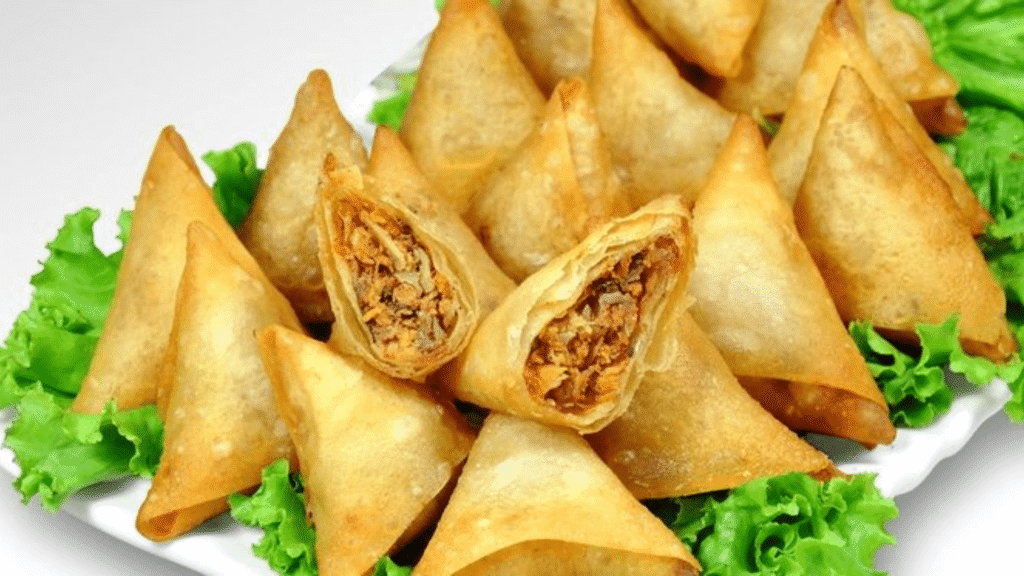 Crispy Chicken Samosa